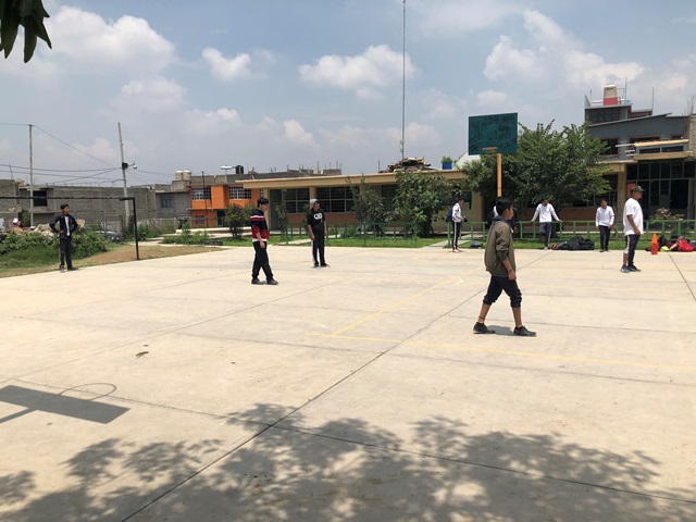 Cancha de futbol.